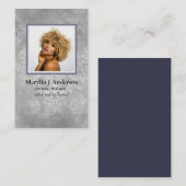 フォトプロファイルカードガーリー – トレンモダンディング 名刺 (正面/裏面)