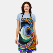 フォトプン エプロン (着用した状態)