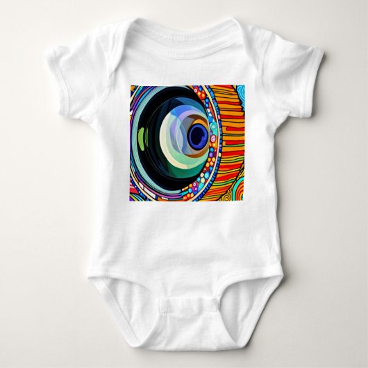 フォトプン ベビーボディスーツ (正面)