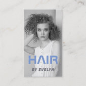 フォトヘアQRコード名刺 名刺 (正面)