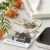 フォトベスティーズ最高のフレンズアクリルスクエアキーチェーン キーホルダー (正面右)