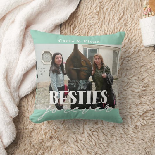 フォトベスティーズ最高のフレンズギフト装飾用クッション クッション (ブランケット)
