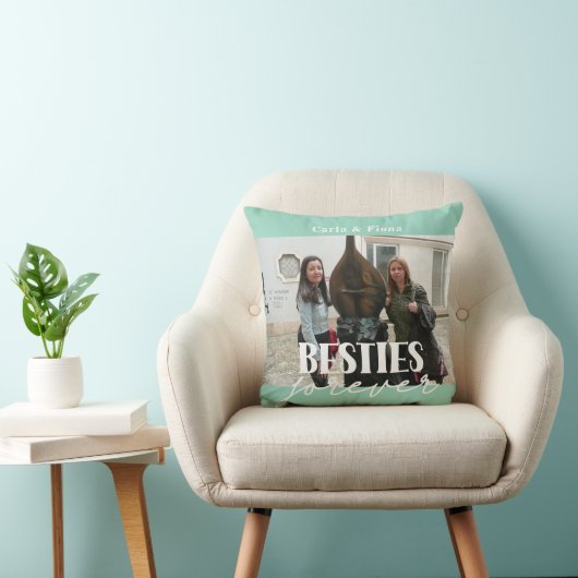フォトベスティーズ最高のフレンズギフト装飾用クッション クッション (椅子)