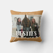 フォトベスティーズ最高のフレンズギフト装飾用クッション クッション (裏面)