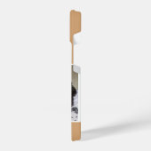 フォトベスティーズ編集可能なカラーオーバーレイ&名前 iPhoneケース (左側面)