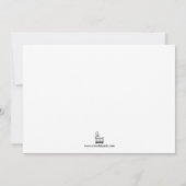 フォトベビーシャワー招待状 招待状 (裏面)