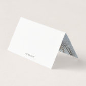 フォトベビーシャワー | Thank You Noteカード (裏面)