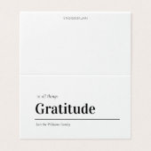 フォトベビーシャワー | Thank You Noteカード (外部フラット)