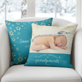 フォトベビーファースト・ハヌカー祖父母スターDavid クッション