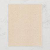 フォトベーカリーのビジネスプロモーション広告の追加 チラシ (裏面)