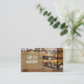 フォトベーカリー名刺の追加 名刺 (スタンド正面)