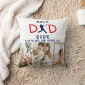 フォトベースボールキープサク愛する父の日 クッション (ブランケット)