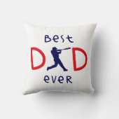 フォトベースボールキープサク愛する父の日 クッション (裏面)