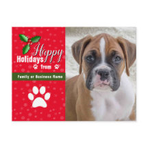 フォトペットのクリスマス用はがき