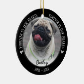 フォトペットメモリアル記念オーナメント セラミックオーナメント (右)