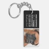 フォトペット記念碑 キーホルダー (正面左)