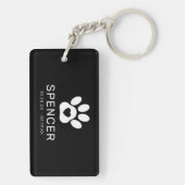 フォトペット記念碑 キーホルダー (裏面)