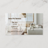 フォトペットQRコード名刺の追加 名刺 (正面)