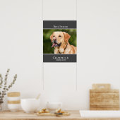 フォトペモダンスタイリッシュット記念碑の追加 ポスター (キッチン)