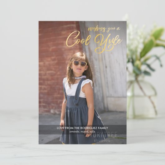 フォトホリクールデフェイクー金ゴールドスクリプト シーズンカード (スタンド正面)