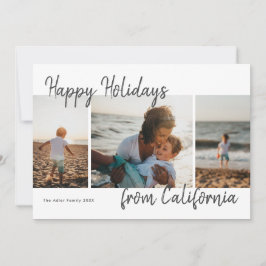 フォトホリデーからハッピーホリデーをスクリプト カード