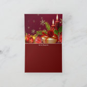 フォトホリデーカード シーズンカード (内部)