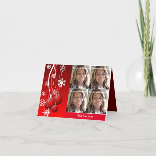 フォトホリデーカード シーズンカード (正面)