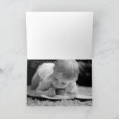 フォトホリデーカード | Golden Santa Clausフライト シーズンカード (内部)