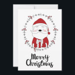 フォトホリデーカード | Merry Christmas Doodle Santa シーズンカード<br><div class="desc">フォトホリデーカード | Merry Christmas Doodle Santa</div>
