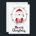 フォトホリデーカード | Merry Christmas Doodle Santa シーズンカード<br><div class="desc">フォトホリデーカード | Merry Christmas Doodle Santa</div>