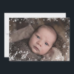 フォトホリデーカード | Winter Christmas Snowflaks シーズンカード<br><div class="desc">フォトホリデーカード | Winter Christmas Snowflaks</div>