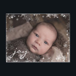 フォトホリデーカード | Winter Christmas Snowflaks シーズンポストカード<br><div class="desc">フォトホリデーカード | Winter Christmas Snowflaks</div>
