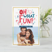 フォトホリデータイポグラフィクールフェスティバルああ何おもしろい シーズンカード (スタンド正面)