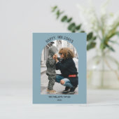 フォトホリデー：クリスマスと新年の挨拶 シーズンポストカード (スタンド正面)