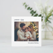 フォトホリミニマルティパーソナライズされたーカード シーズンカード (スタンド正面)