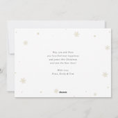 フォトホリーベリースクリプトメリークリスマスカード シーズンカード (裏面)