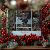 フォトホリー素朴ベリークリスマス シーズンカード