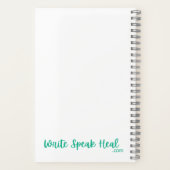 フォトホワイトマグノリア花開花 – ジャーナル (裏面)