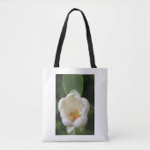 フォトホワイトマグノリア花開花- トートバッグ (正面)