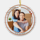 フォトホワ素朴イトウッドニューホームオーナメント セラミックオーナメント (正面)