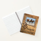 フォトホースのスパイラルノート ノートブック (内部)