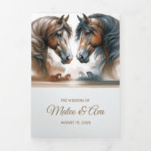 フォトホース3折り結婚式招待状の追加 三つ折り招待状 (カバー)