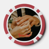 フォトホームカスタムトーナメントゲームナイトの作成 ポーカーチップ (裏面)