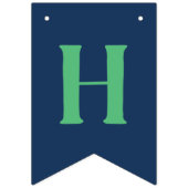 フォトホールインワンゴルフファースト誕生日バナー バンティングフラッグ (第2の旗)