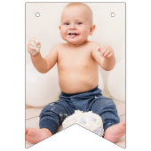 フォトホールインワンゴルフファースト誕生日バナー バンティングフラッグ (第1の旗)