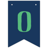 フォトホールインワンゴルフファースト誕生日バナー バンティングフラッグ (第3の旗)