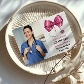 フォトボウ聴診器看護学校卒業生 案内状