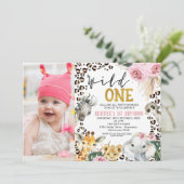 フォトボホフローラサファリワイルドワン1歳 招待状 (スタンド正面)