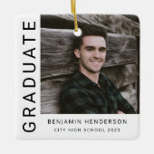 フォトボモダンイ卒業 セラミックオーナメント (正面)