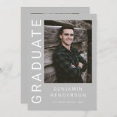 フォトボモダンイ卒業 案内状 (正面/裏面)